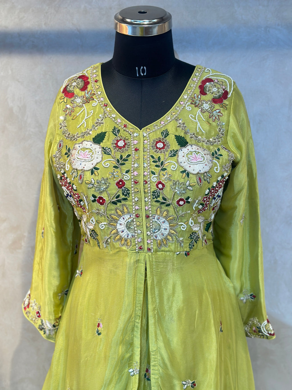 INDO-FUSION PEPLUM LEHNGA SET