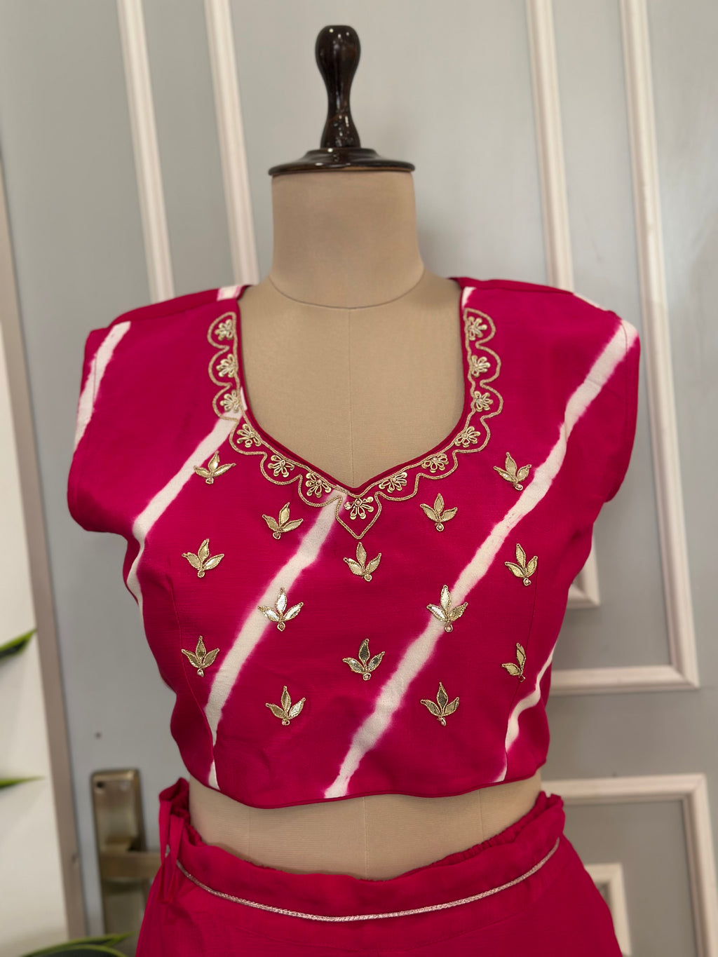 Gotapatti Handwork Designer Plazo Set