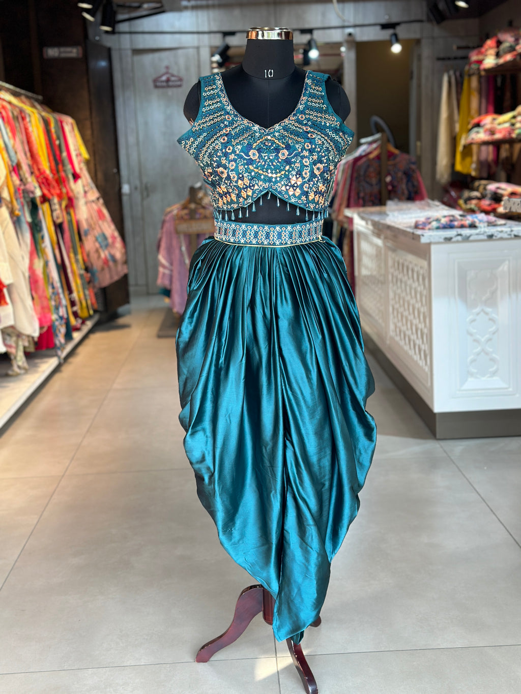 INDO-FUSION WITH DHOTI OR SHURG