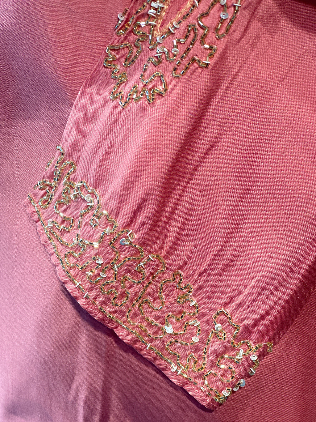 BANARASI STRAIGHT HANDWORK SUIT SET