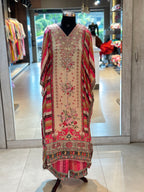 PURE CREPE KAFTAN SET