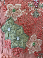 Embroidered Anarkali Suit Set