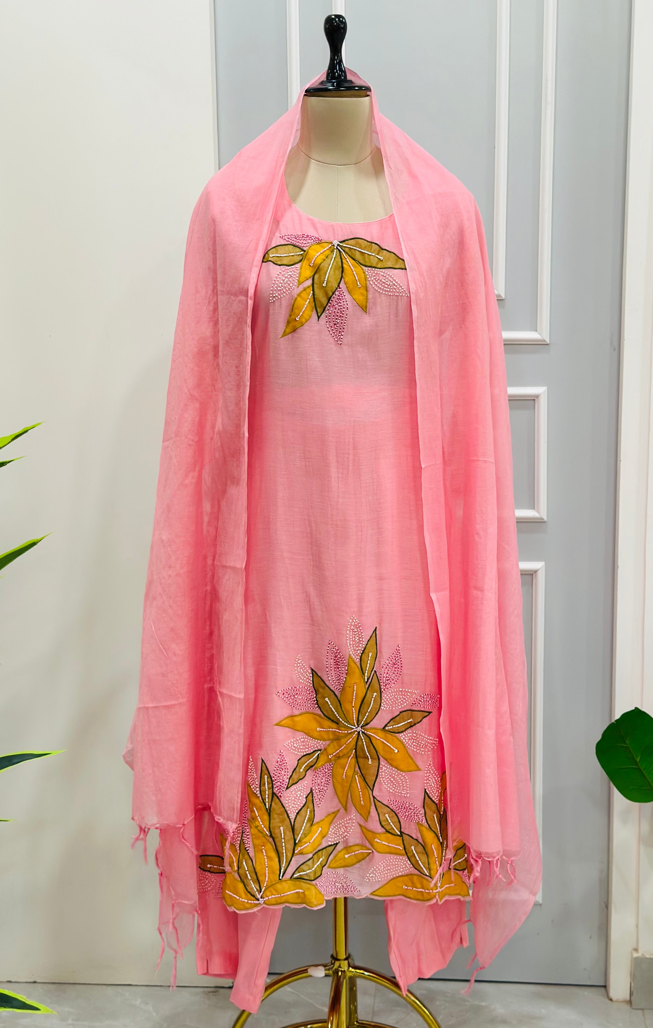 Pure Malchanderi Handwork Suit Set