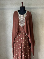 PURE CHINON HANDWORK KAFTAN SET