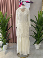 Premium Heavy Handwork Sharara Set