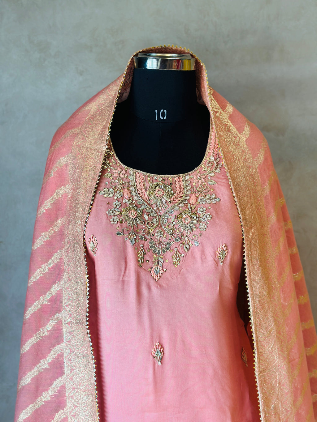 PREMIUM ZARDOSI HANDWORK PLAZO SET