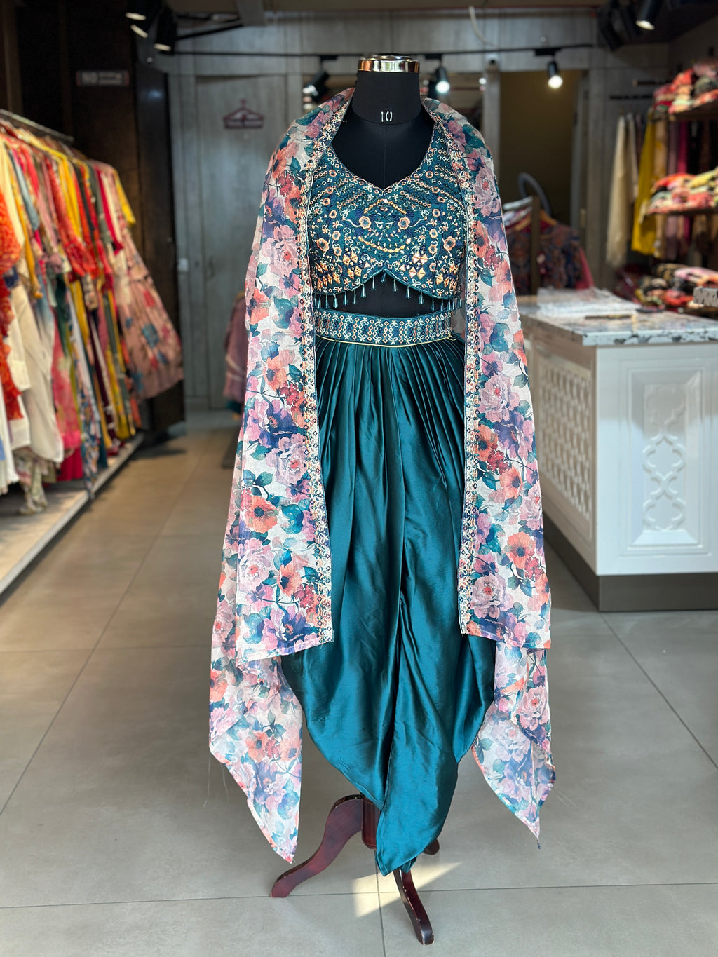 INDO-FUSION WITH DHOTI OR SHURG