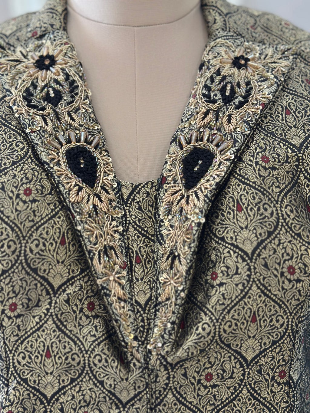 Royal Brocade Jacket Skirt Set