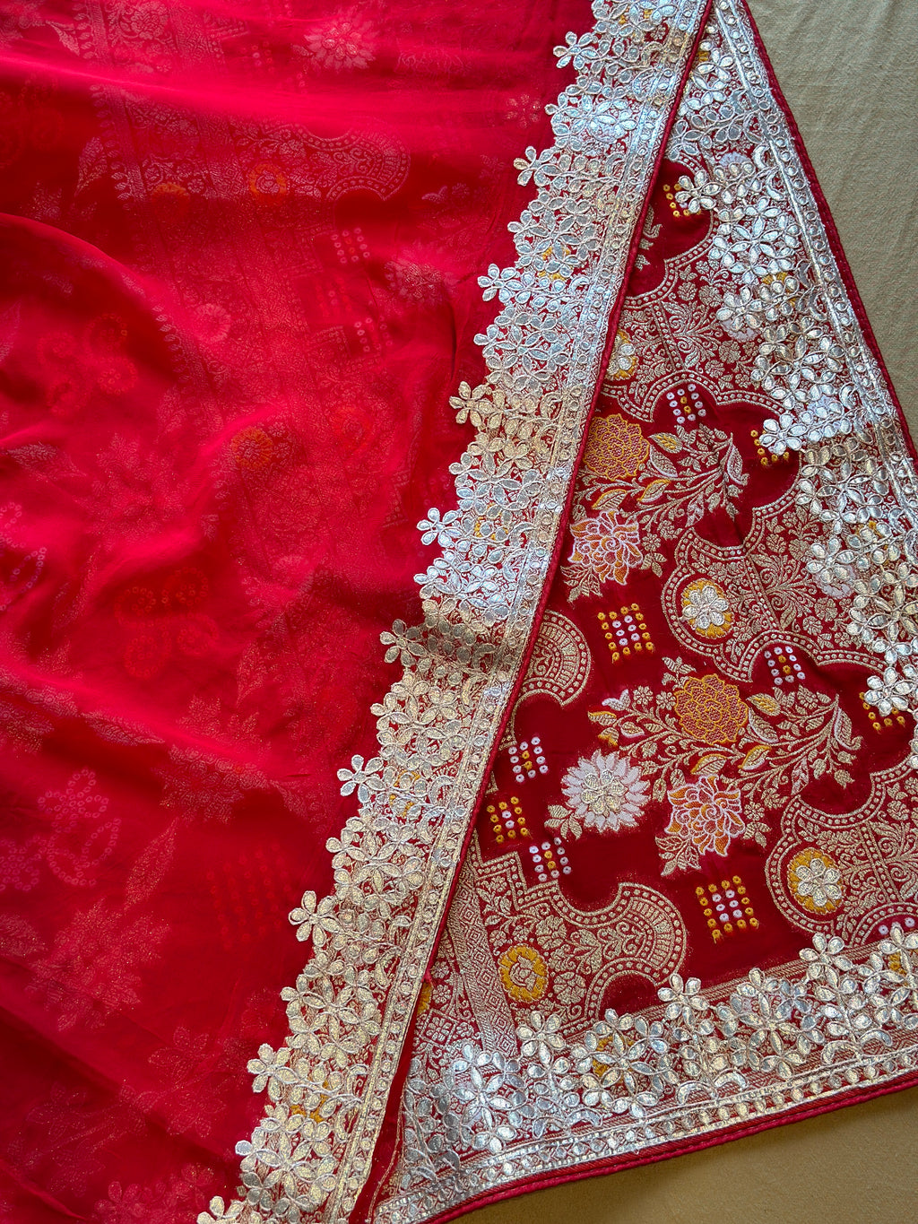 BRIDE SPECIAL HANDWORK SAREE