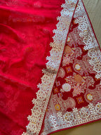 BRIDE SPECIAL HANDWORK SAREE
