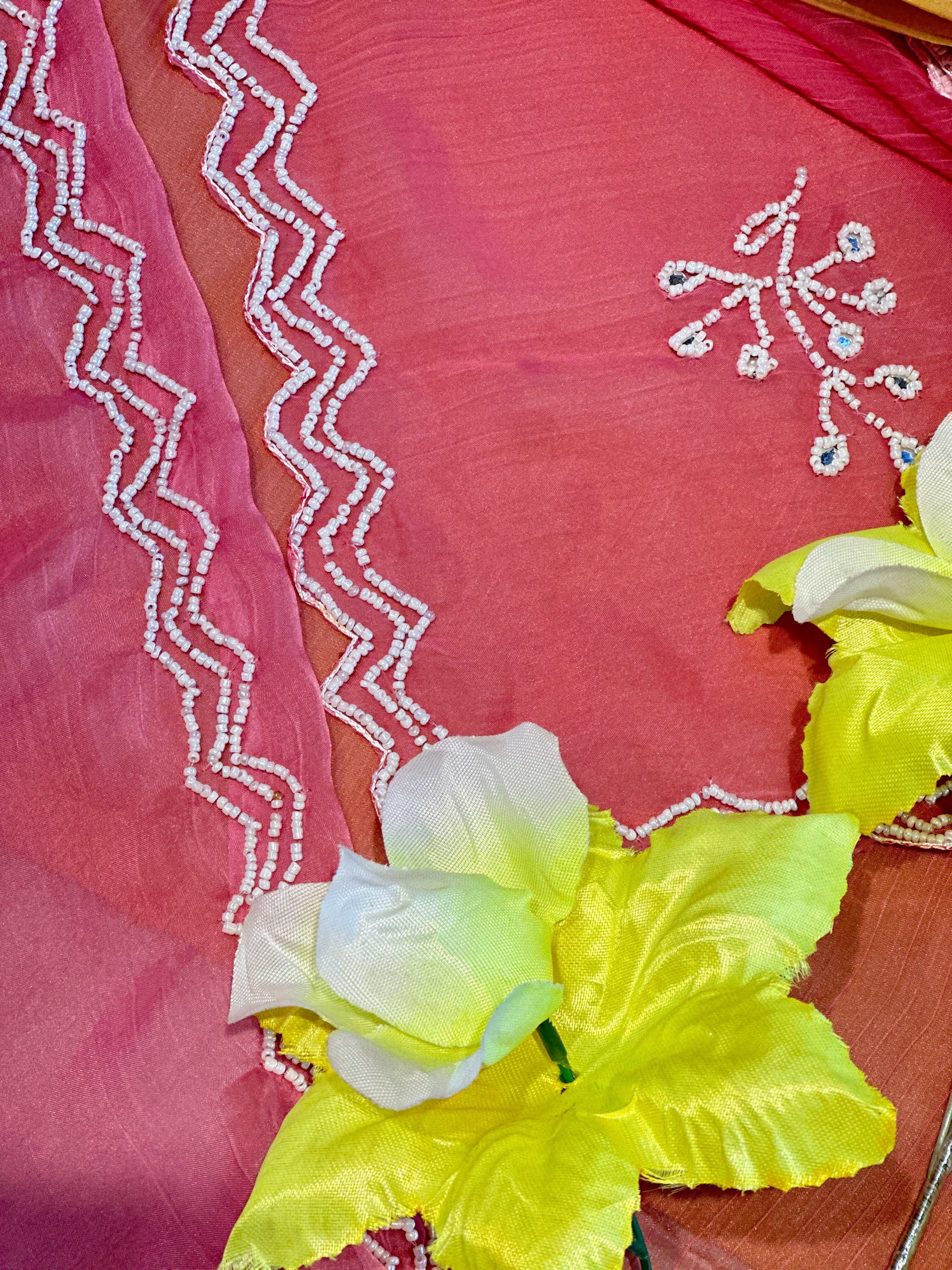 ✨🌸Gleam Soft Chiffon Saree🌸✨