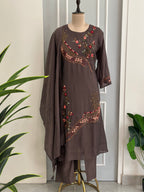 Beautiful Hand Embroidery Suit Set