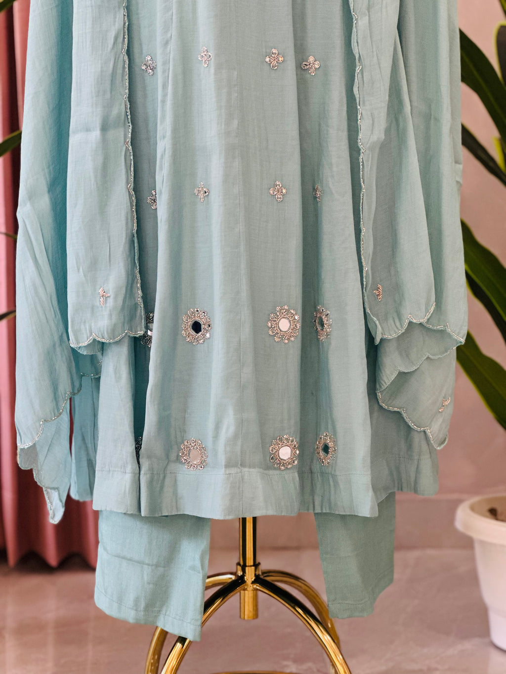 Beautiful Handwork Anarkali Set