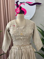 Designer Indo Fusion Lehnga Set