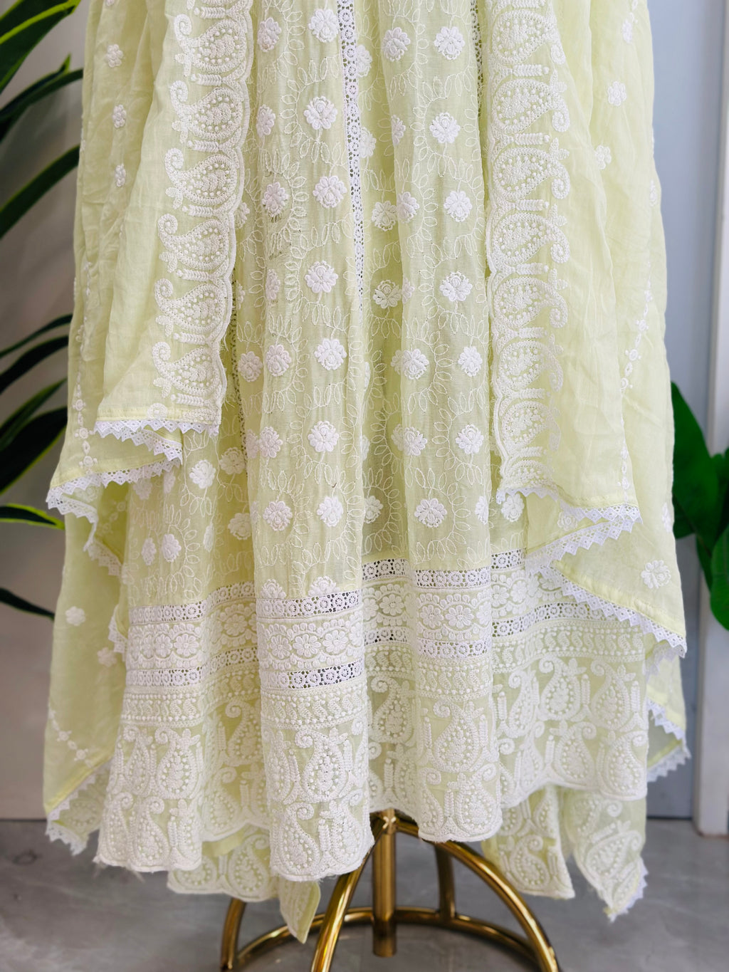 Chikankari Suit In Pure Mul cotton