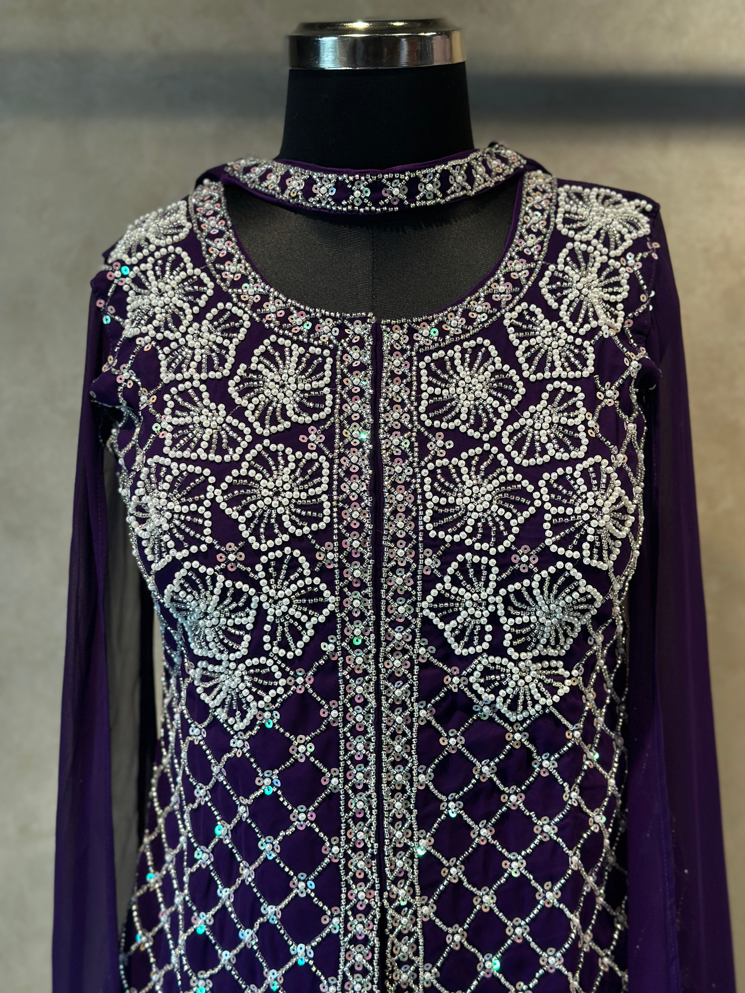 INDO-WESTERN PLAZO SET