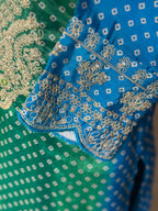 STRAIGHT BHANDEJ SUIT SET