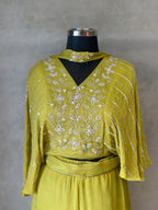 TRENDY HANDWORK PLAZO SET