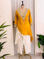 Layered Handwork Detailing Co-ord Set