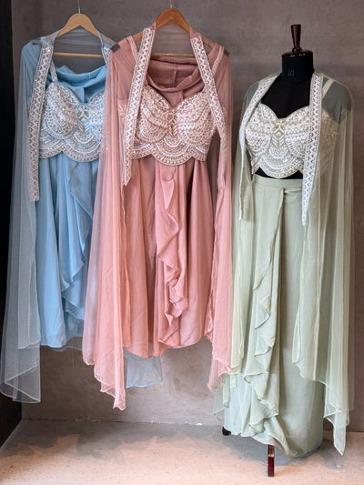PREMIUM HANDWORK SHRUG SET