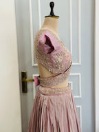 Premium Handwork Indo Fusion Lehnga Set