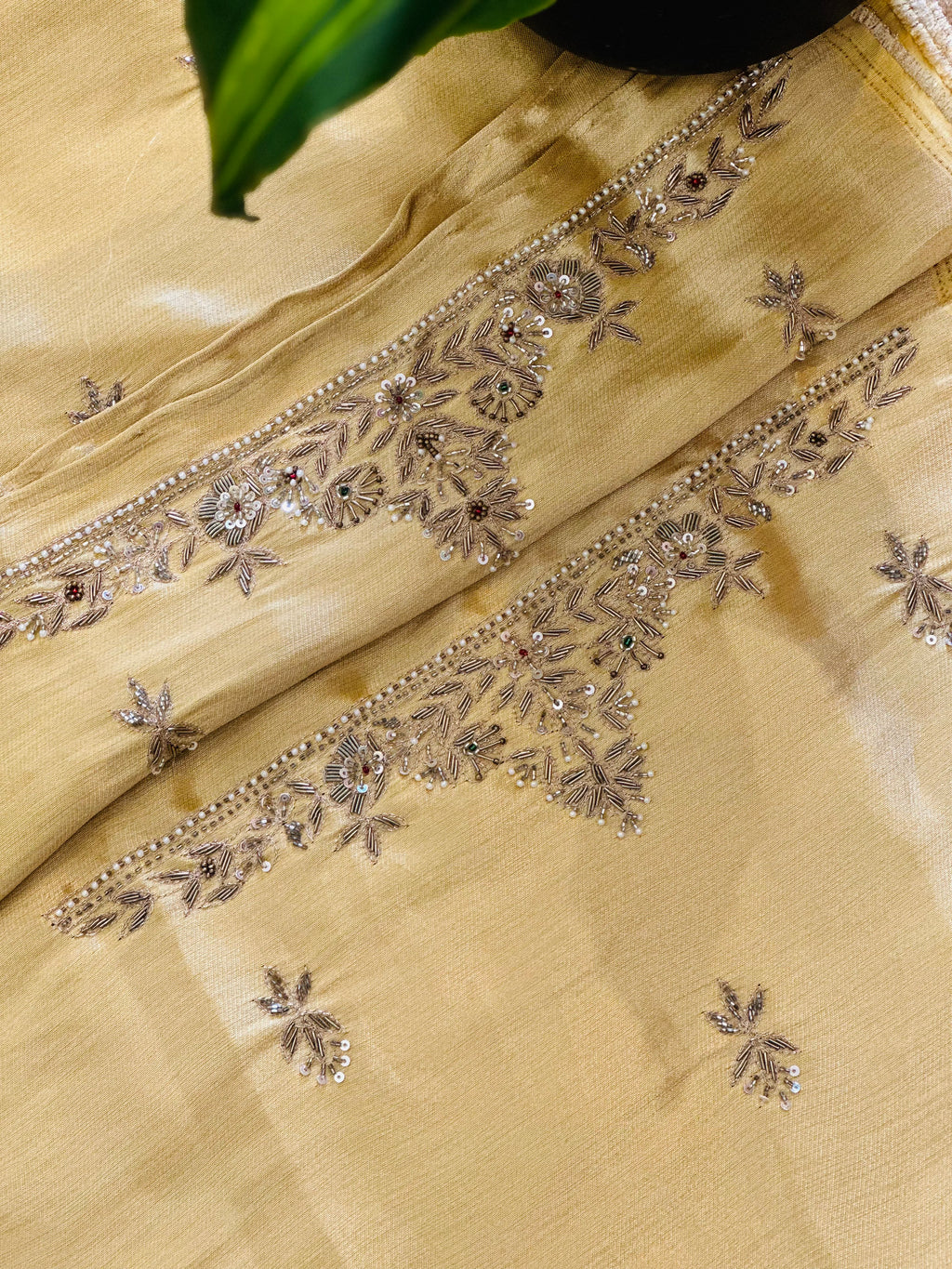 Premium Handwork Unstitched Suit Set