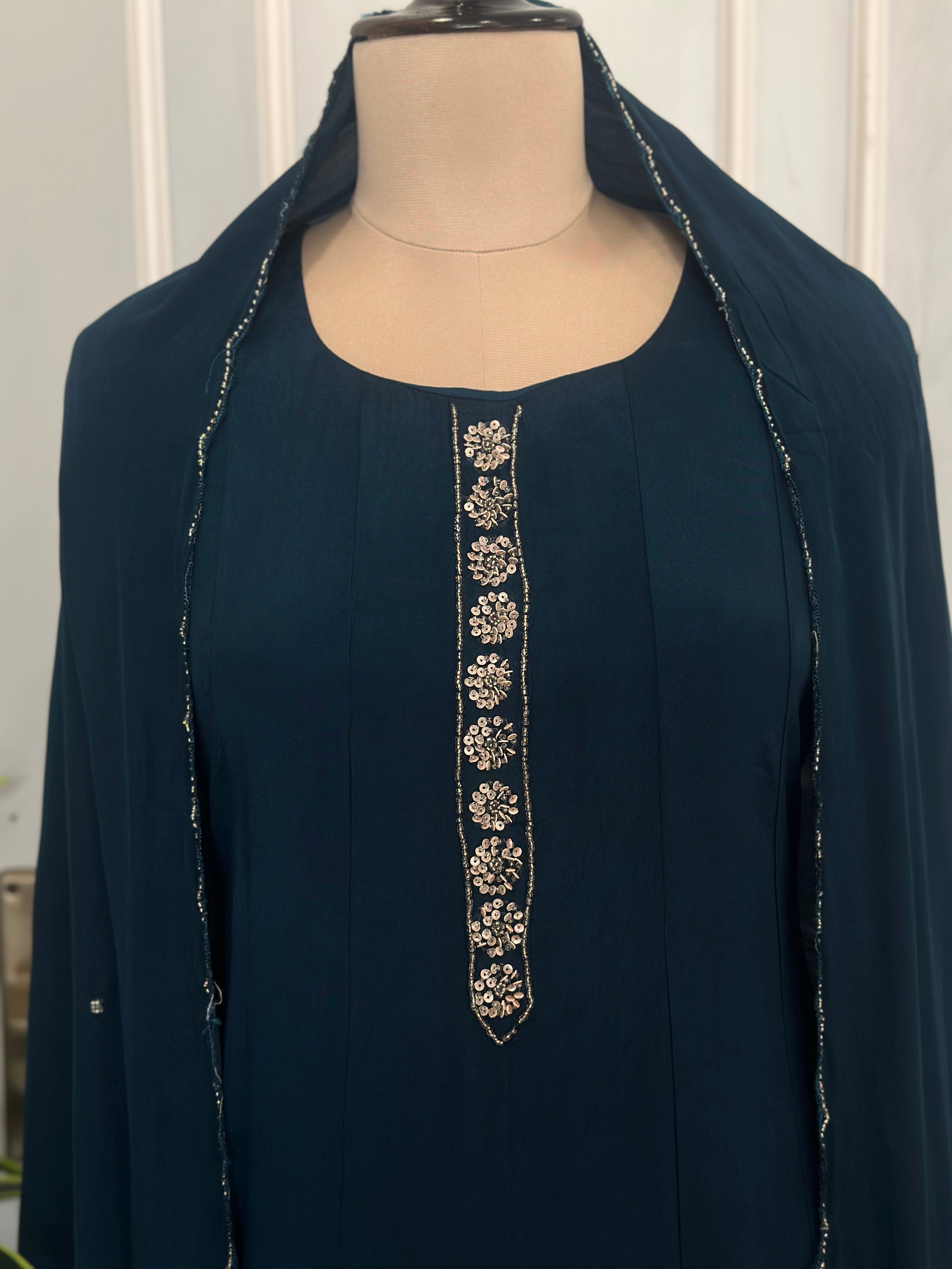 💫Festive Grace Flared Anarkali With Dupatta 💫