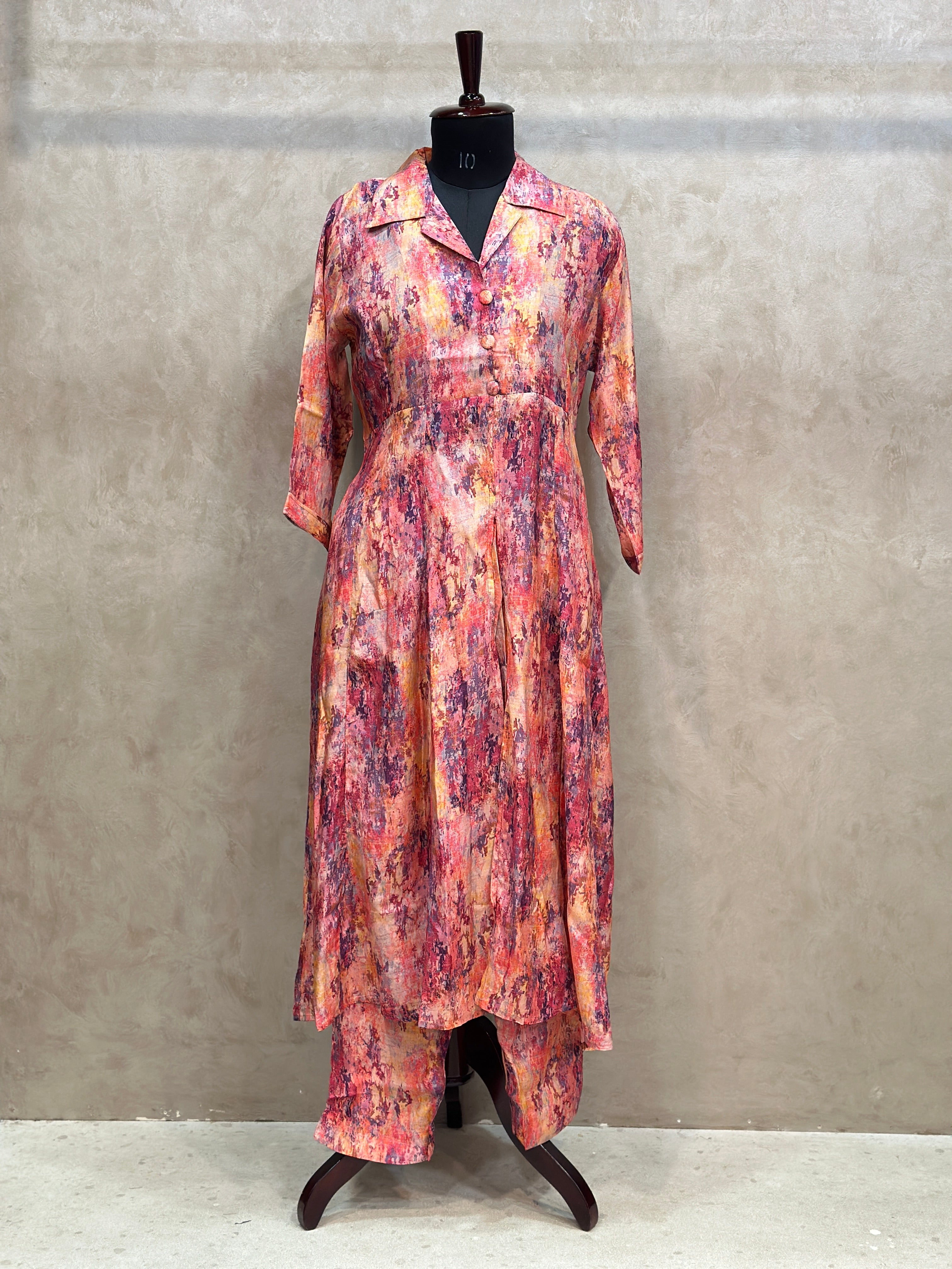 Two Piece Crepe Co-Ord Set