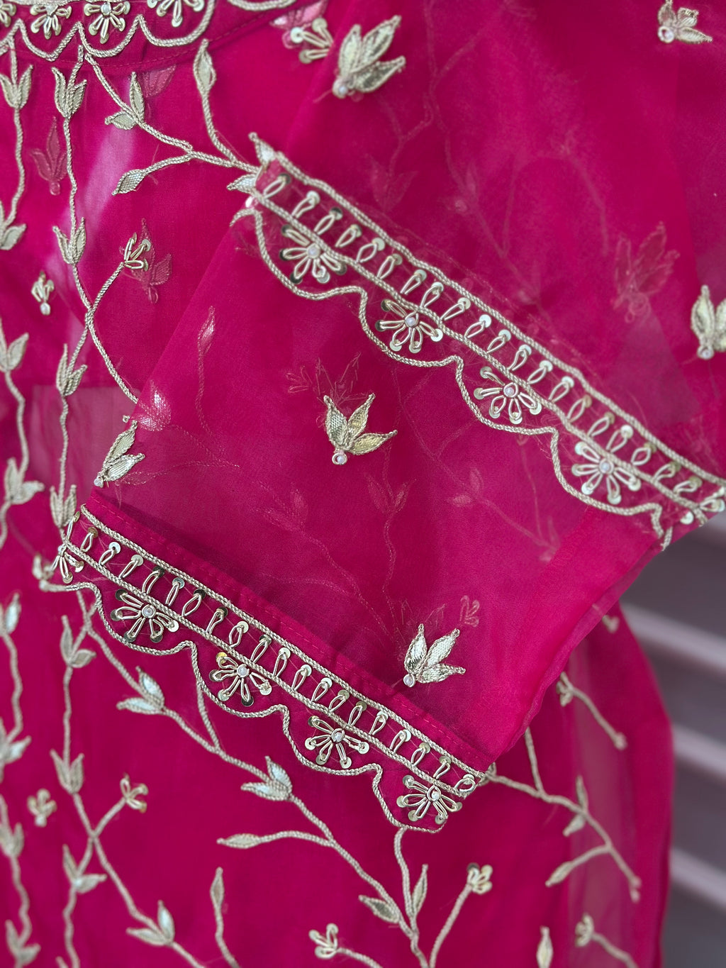 Gotapatti Handwork Designer Plazo Set
