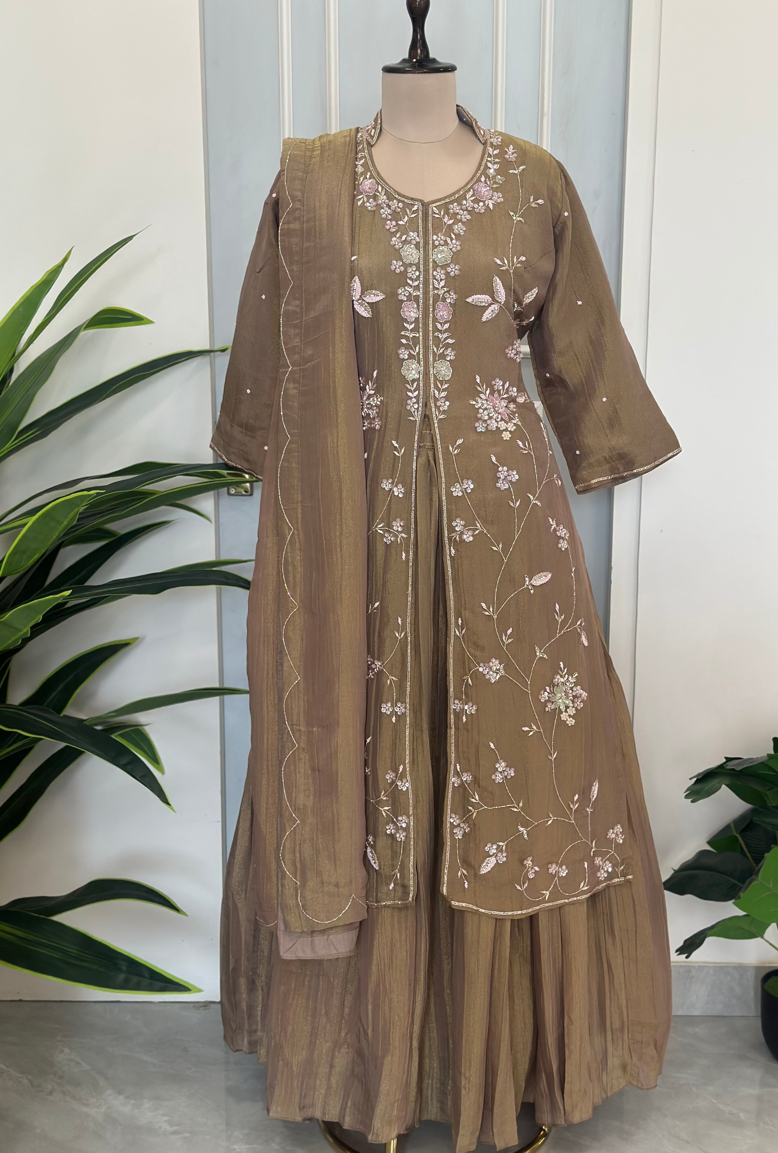 Premium Design Handwork Skirt Set