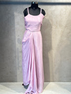 INDO-FUSION SKIRT SET IN HANDWORK