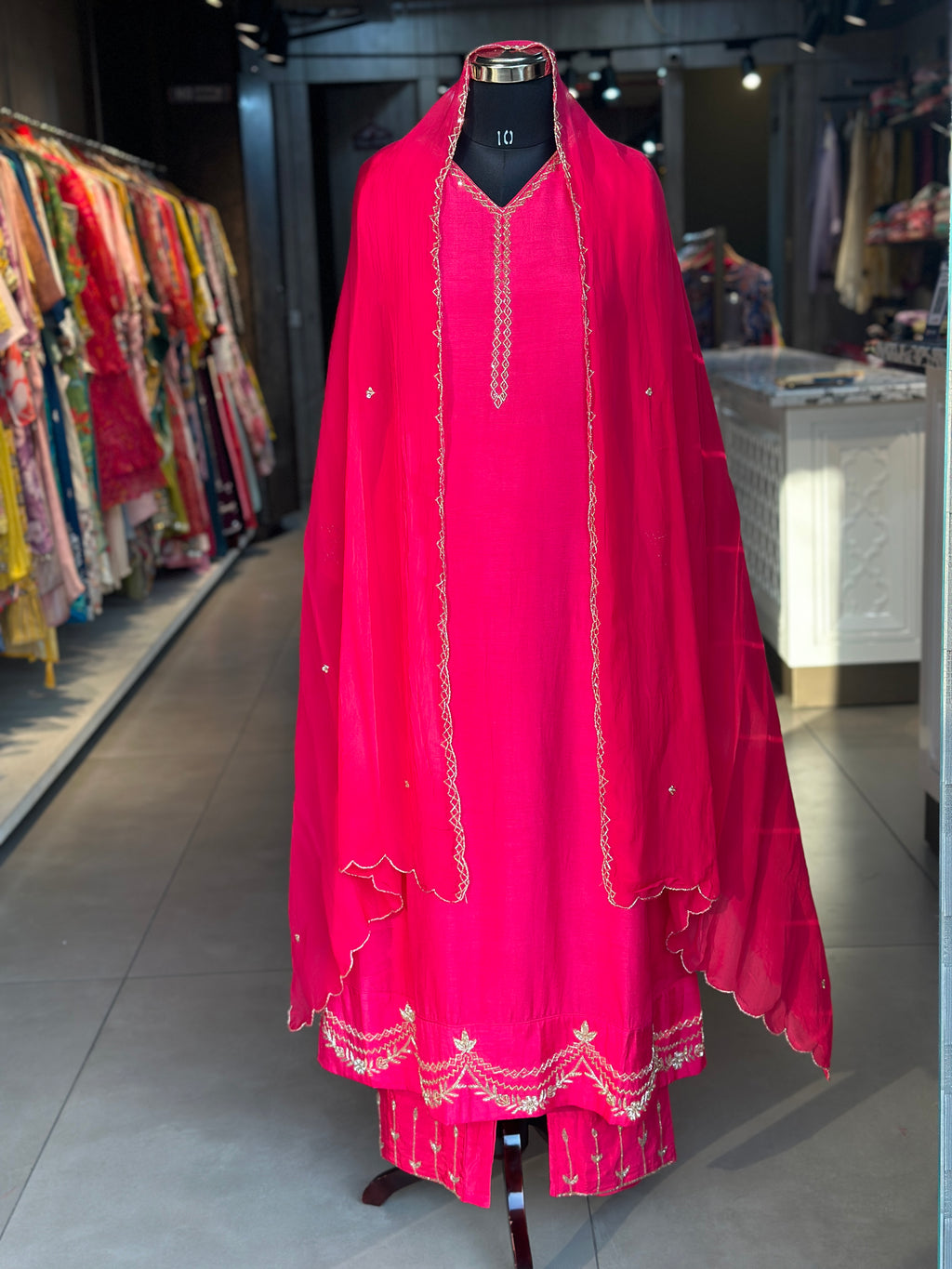ANARKALI SUIT WITH HANDWORK