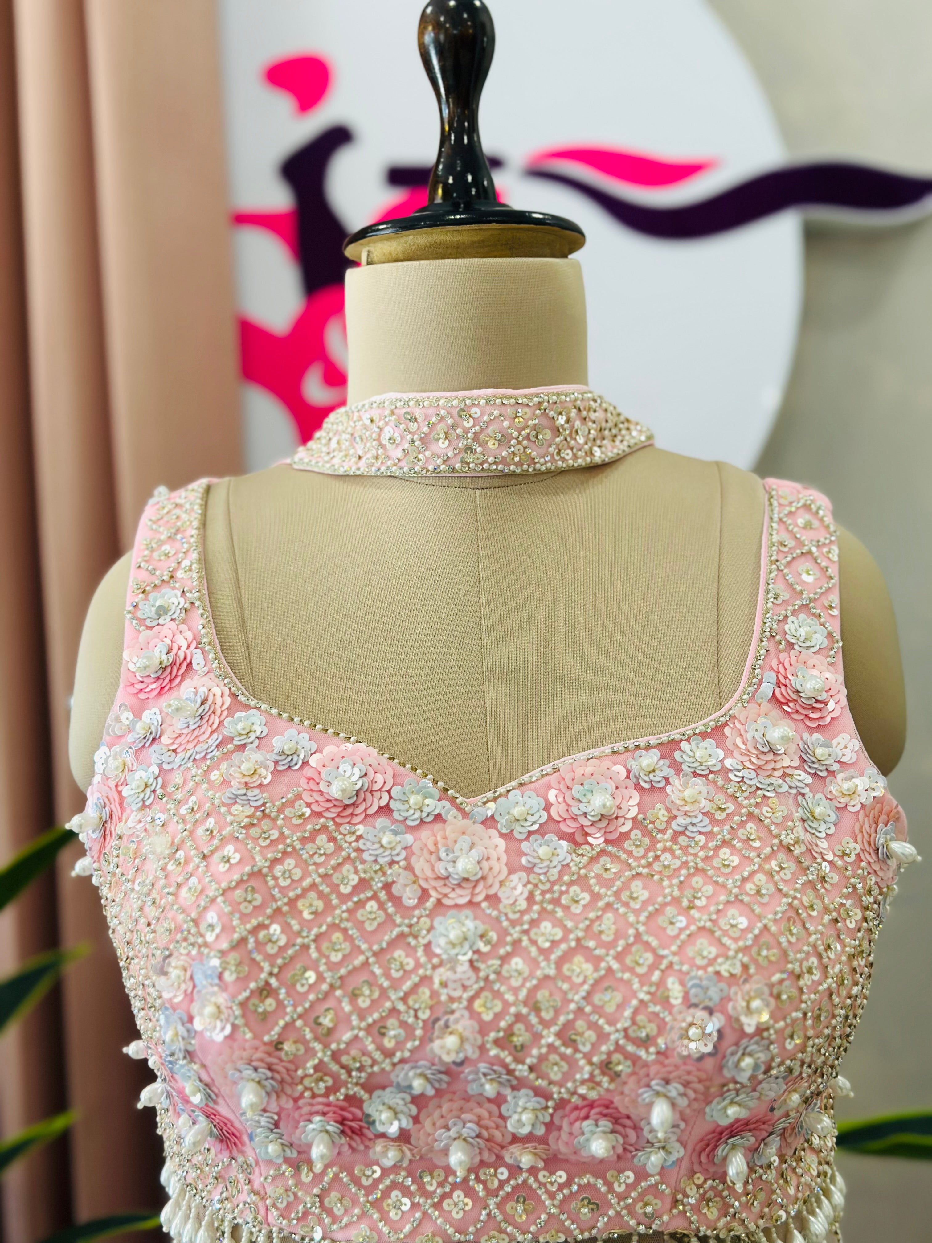 Premium Handwork Detailing Skirt Set