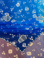 Traditional Bandhani Handwork Saree