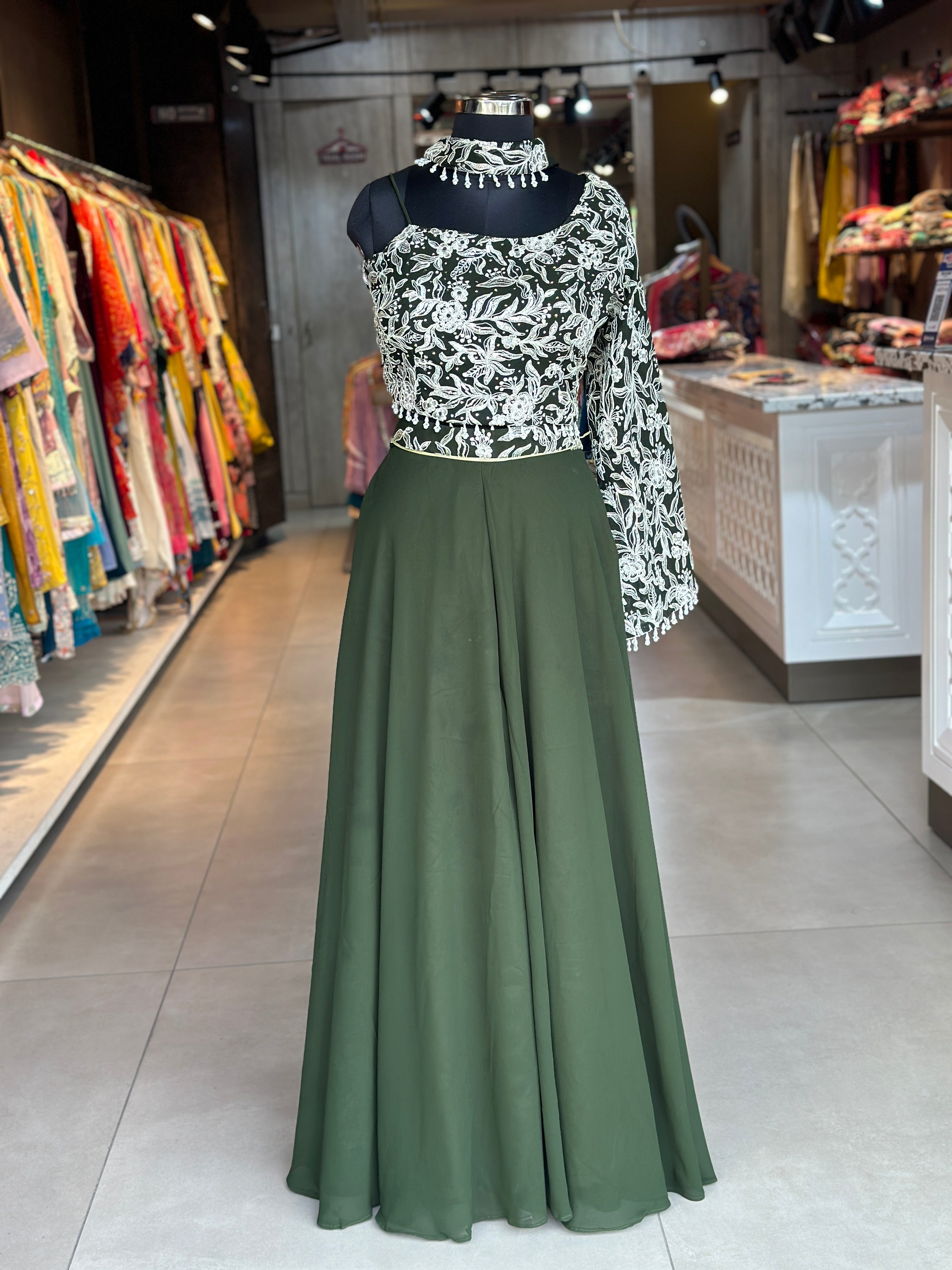 INDO-FUSION ONE SHOULDER SET