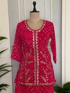 ✨ Festive Handwork Dupatta Set ✨