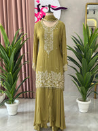 Elegant Handwork Plazo Set