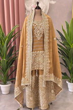 Gota Patti Handwork Sharara Set