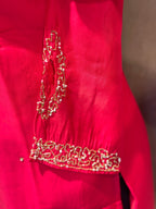 BANARASI STRAIGHT HANDWORK SUIT SET