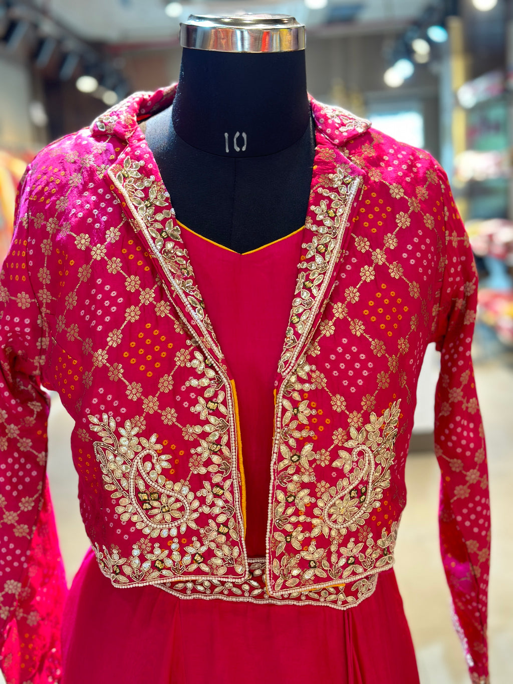 BHANDEJ INDO FUSION GOWN SET