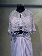 DESIGNER SLIT SKIRT OR CAP SET