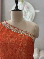Festive Cape Style Palazzo Outfit