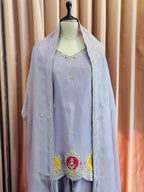 Premium Suit with Handwork & Palazzo Set
