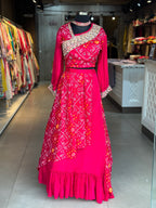 BHANDEJ LEHNGA SET