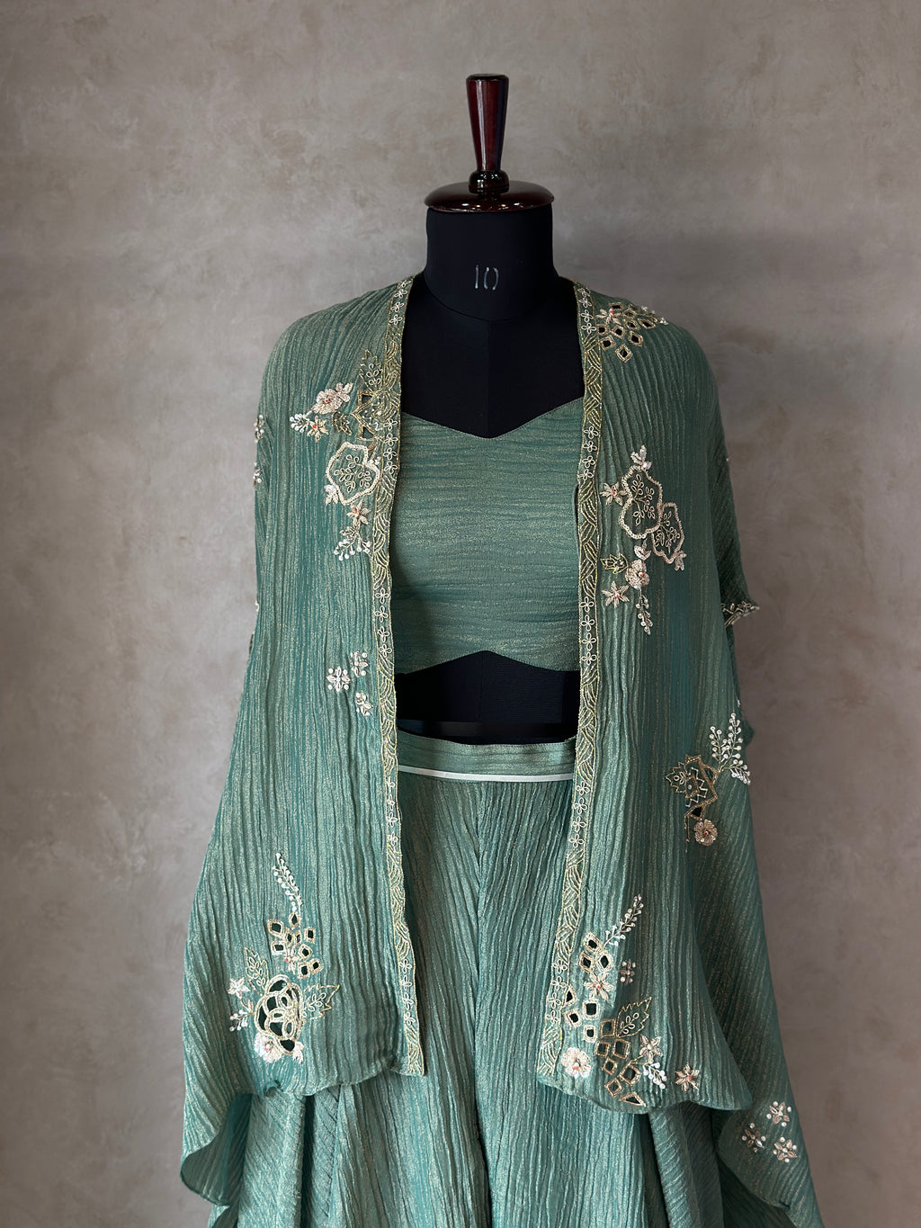 DESIGNER PLAZO SET