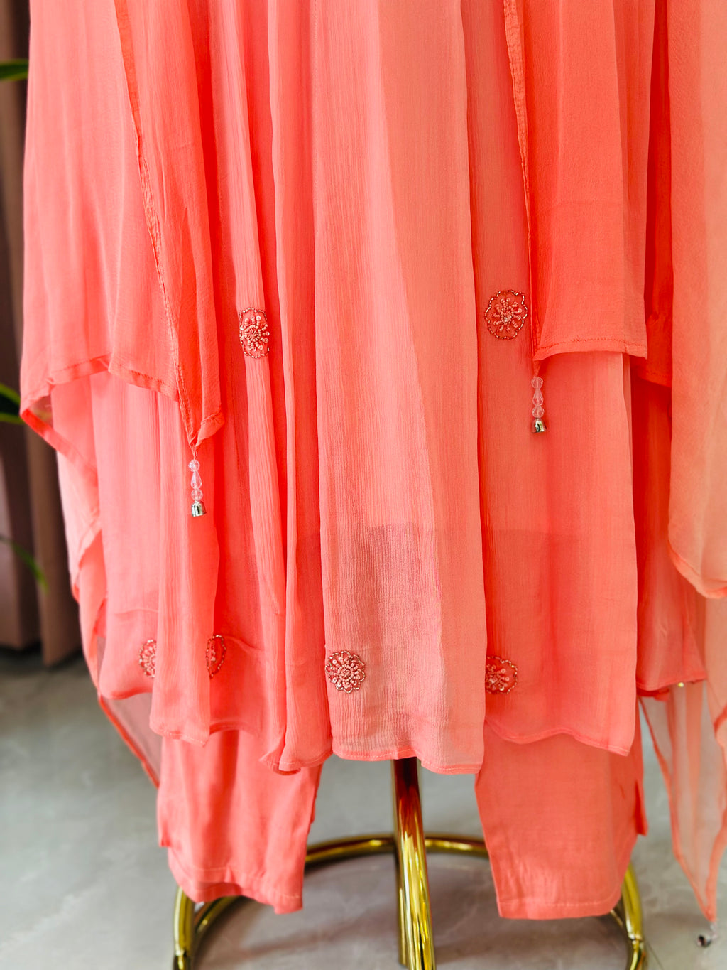 Ombre shaded Anarkali Suit Set