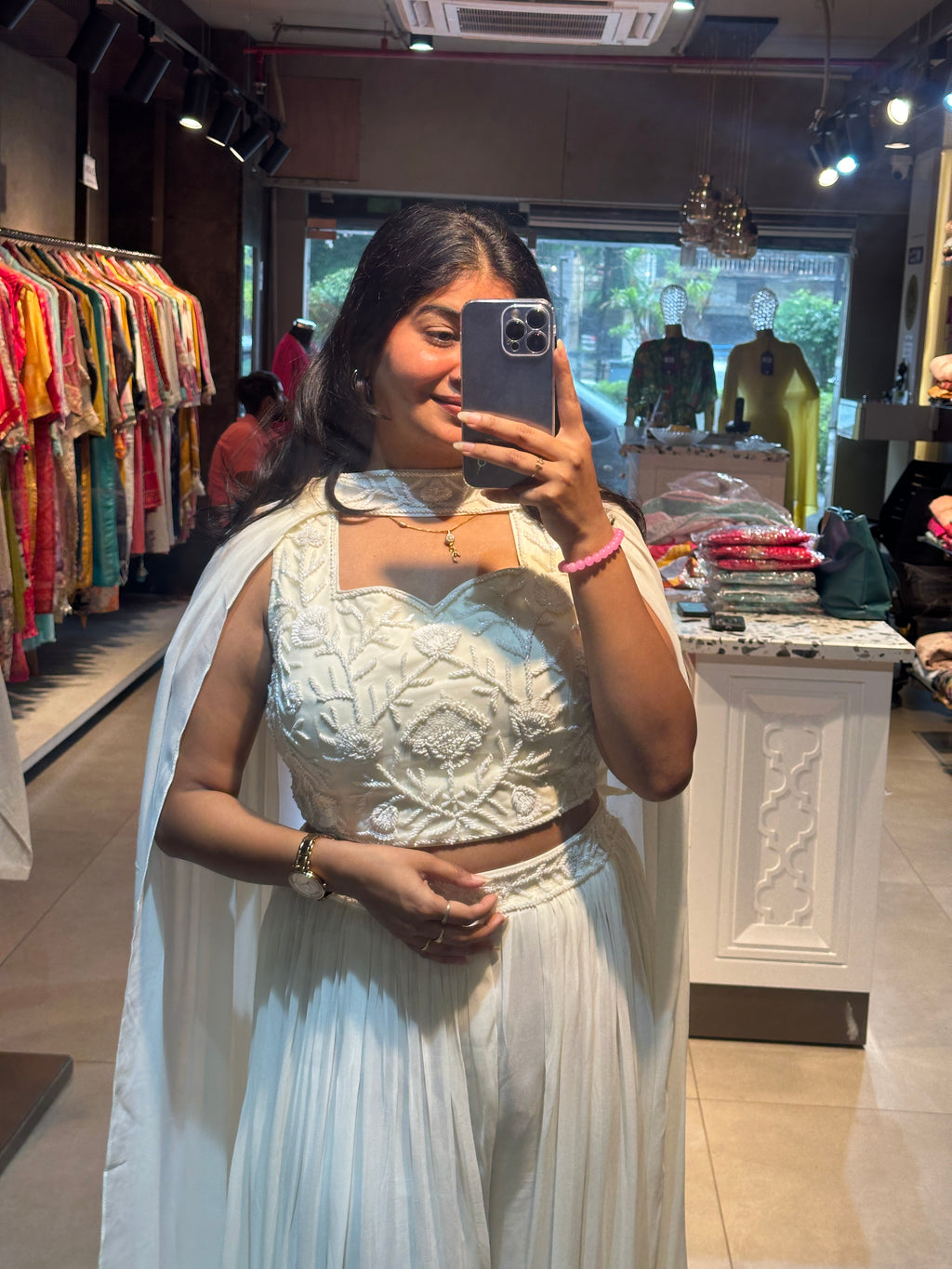 INDO-WESTERN PLAZO SET