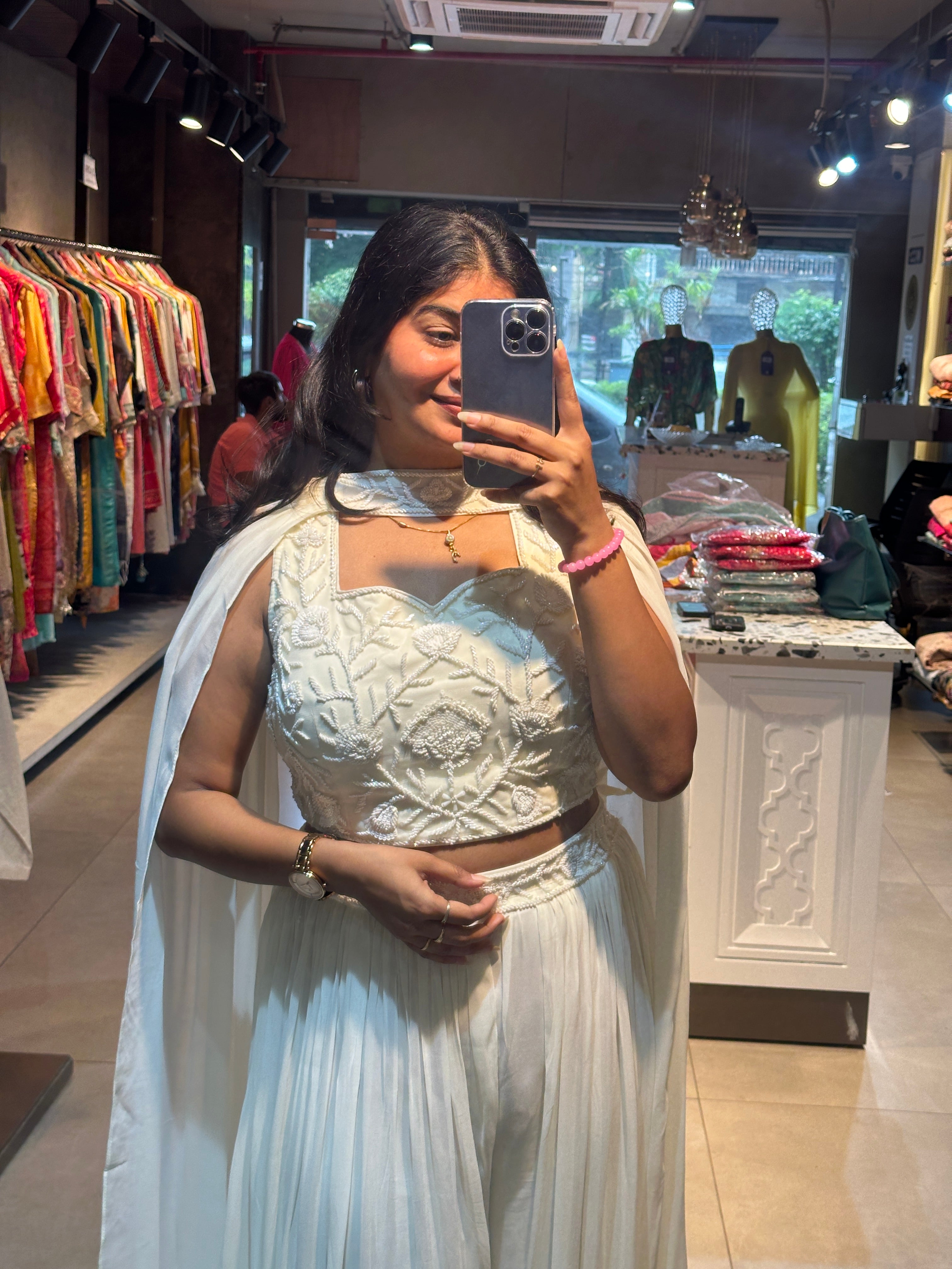 INDO-WESTERN PLAZO SET