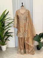 Designer Mirror Work Suit Set