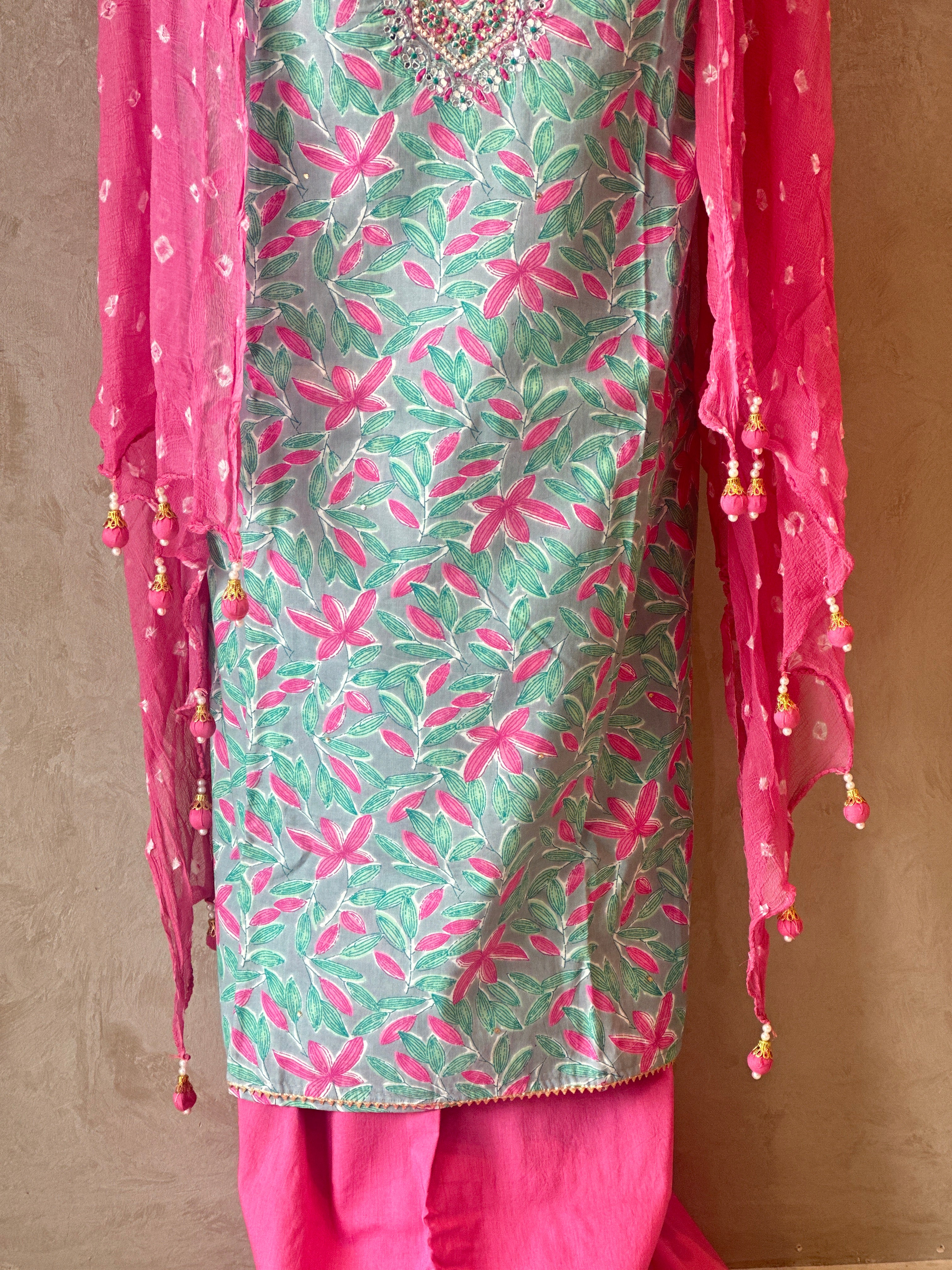 PURE COTTON SUIT SET